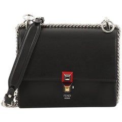 Fendi Kan I Handbag Leather Small
