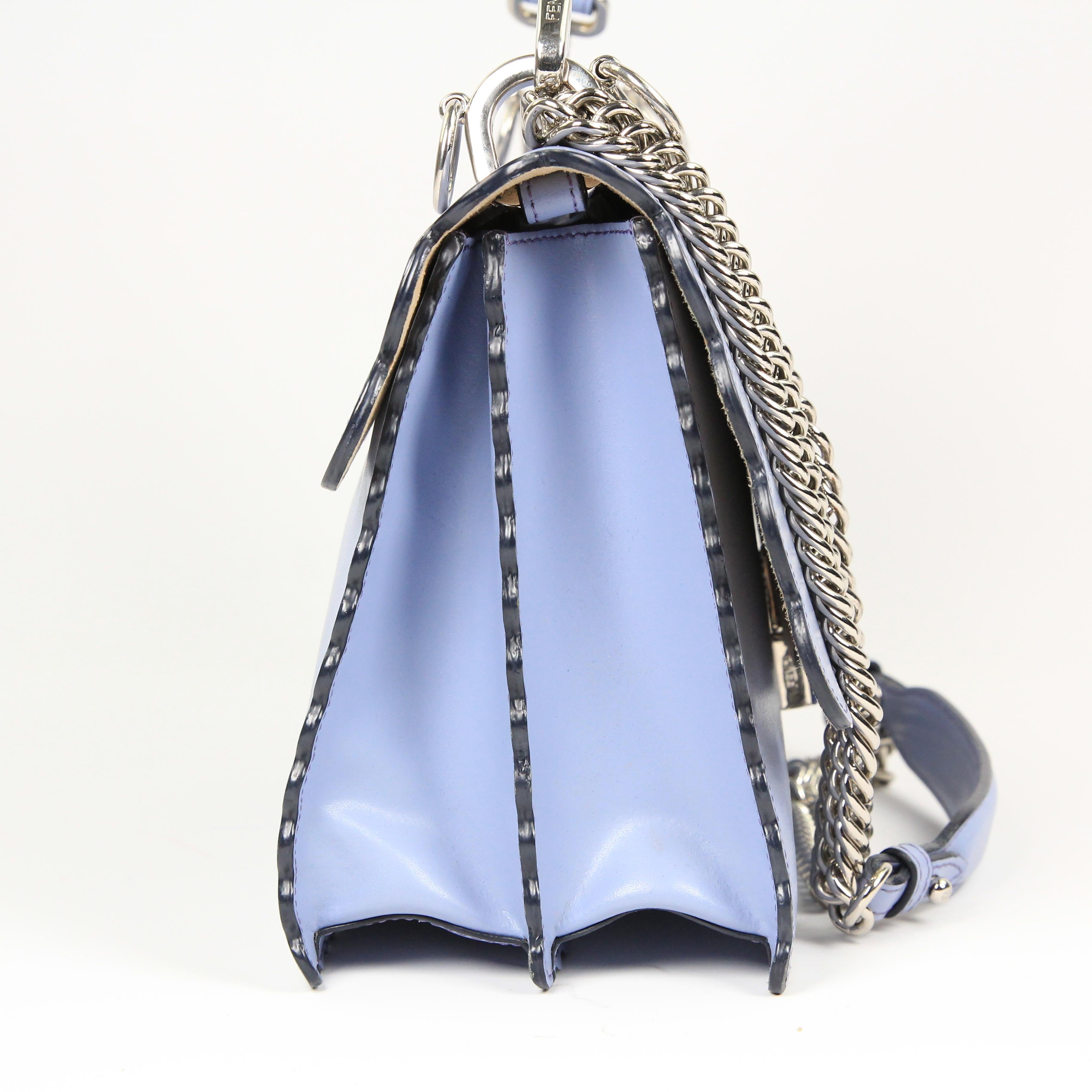 Fendi Kan I leather handbag For Sale 6