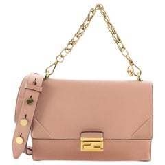 Fendi Kan U Shoulder Bag Leather Medium