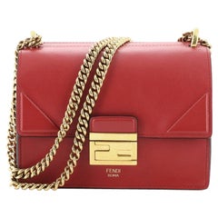 Fendi Kan U Shoulder Bag Leather Small