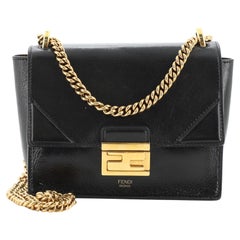 Fendi Kan U Shoulder Bag Leather Small