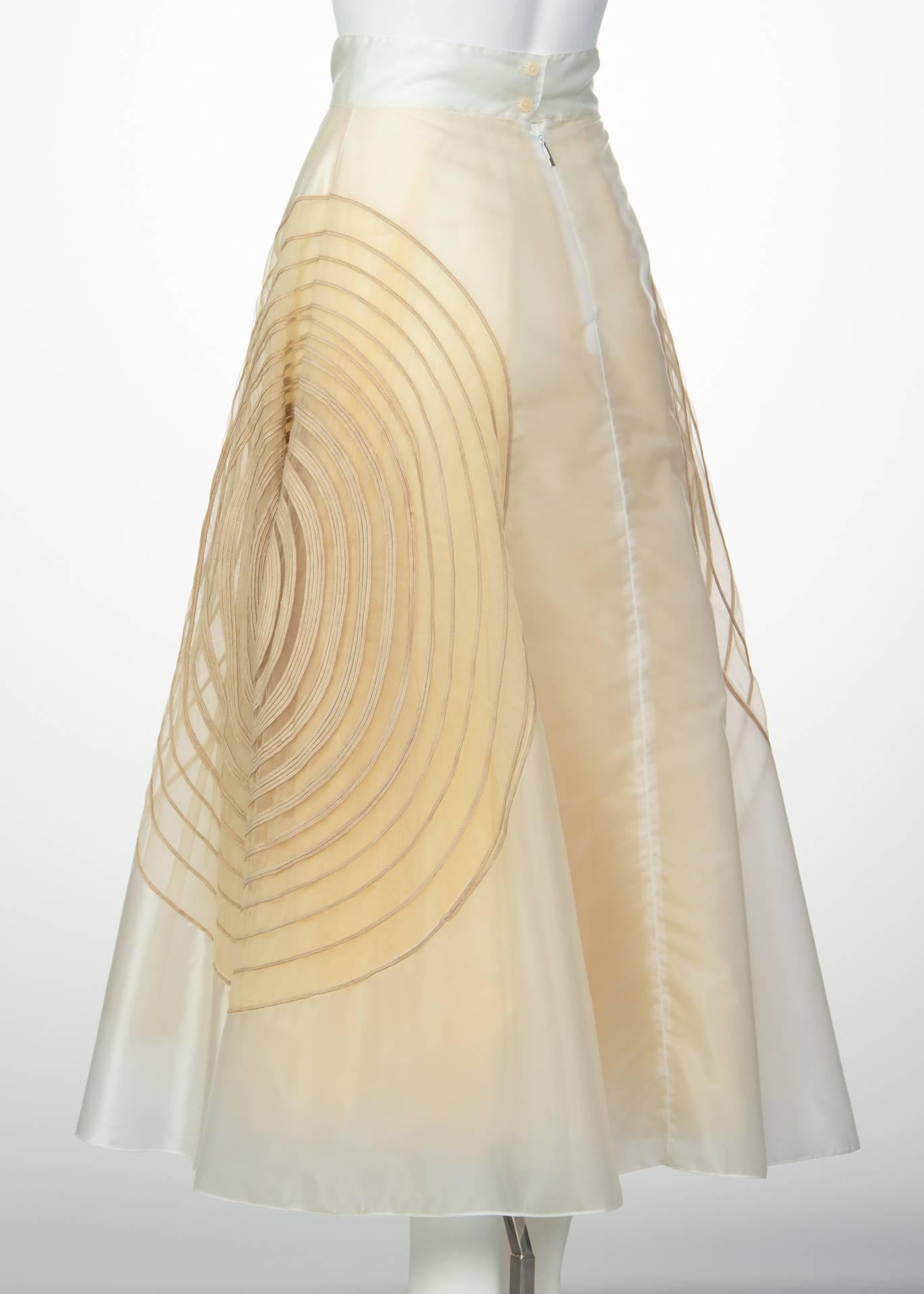 Fendi Karl Lagerfeld Pasarela S/S 2008 Vestido de ante negro recortado Conjunto de falda y capa en venta 8