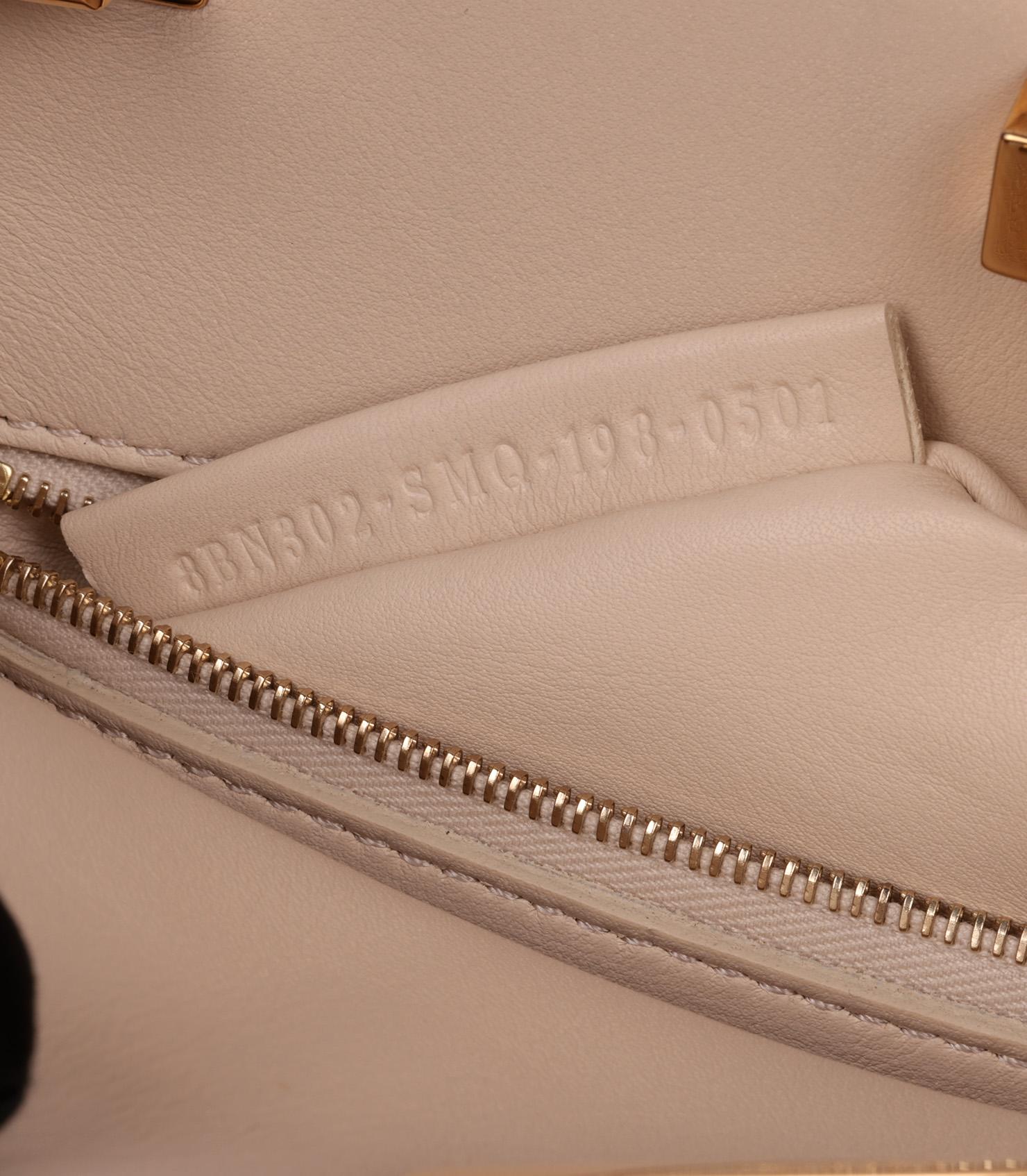 Fendi Khaki Calfskin Leather Small ISeeU Peekaboo 3