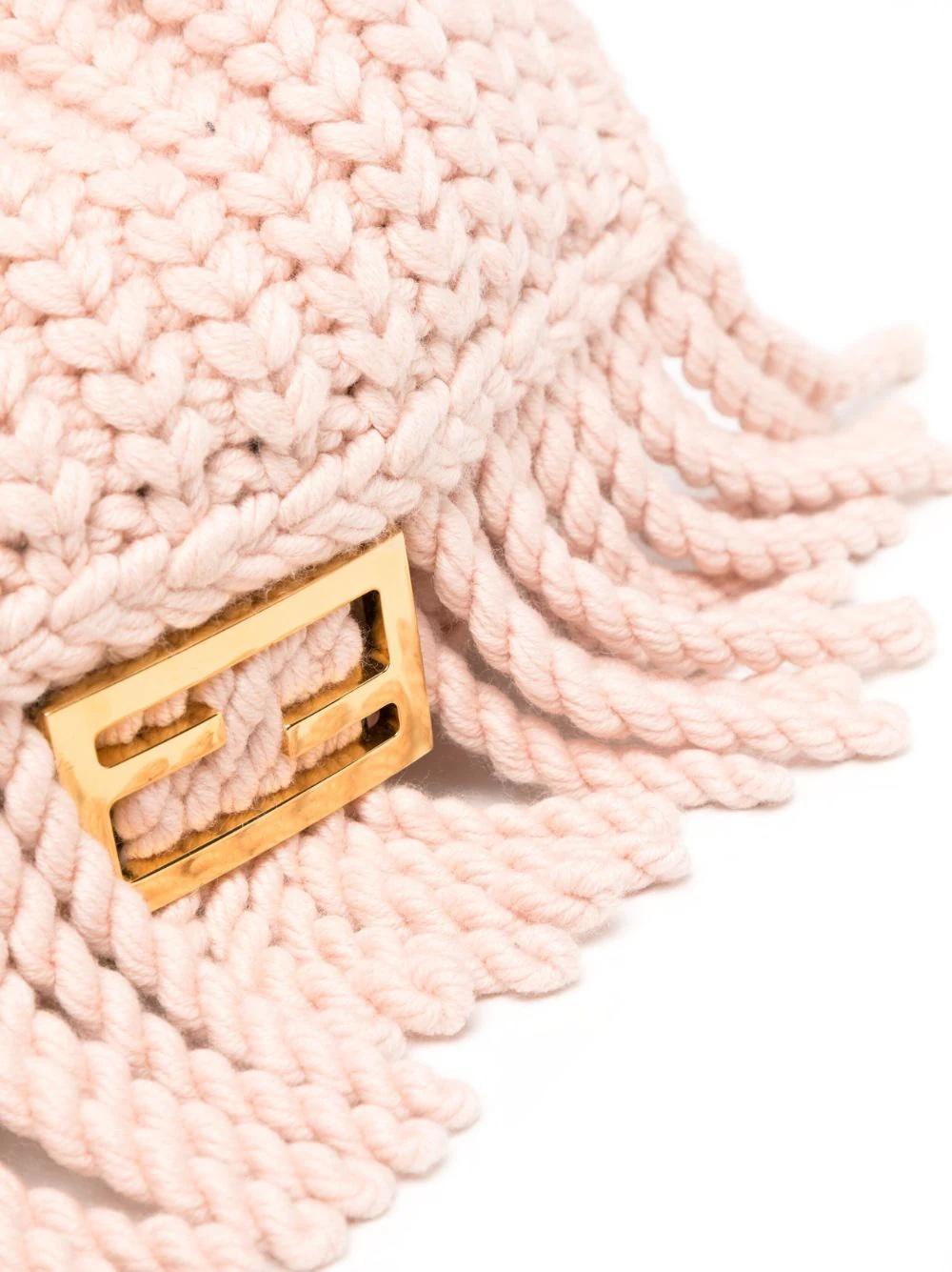 Women's or Men's Fendi Knit Baguette Bag 