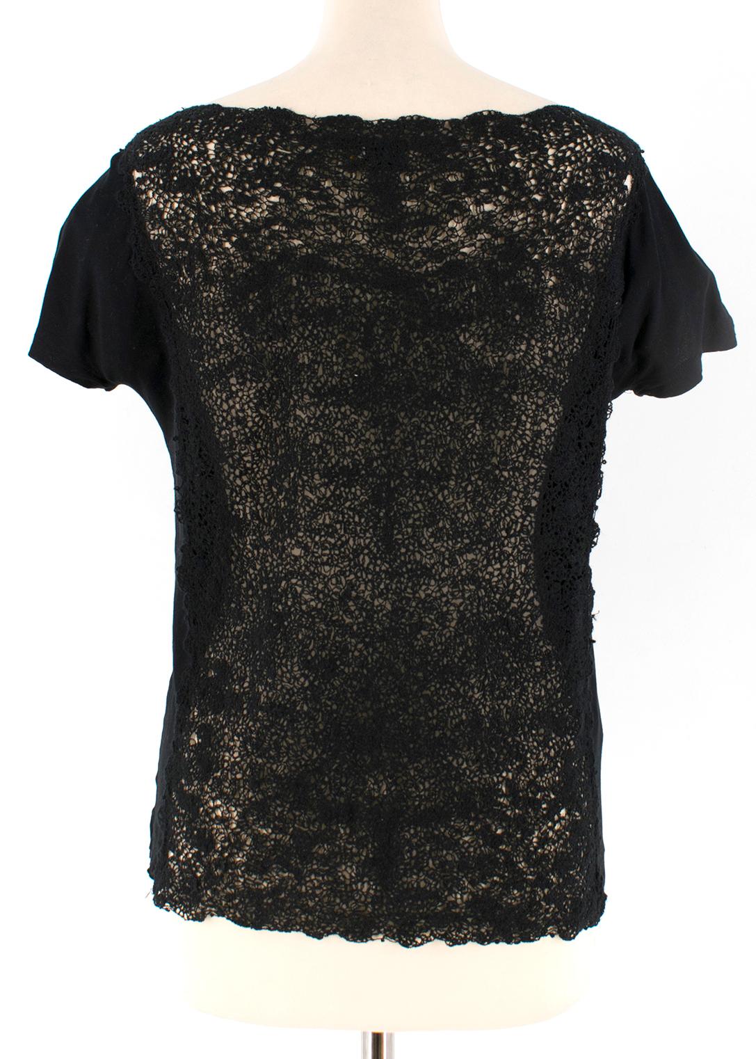 fendi lace top