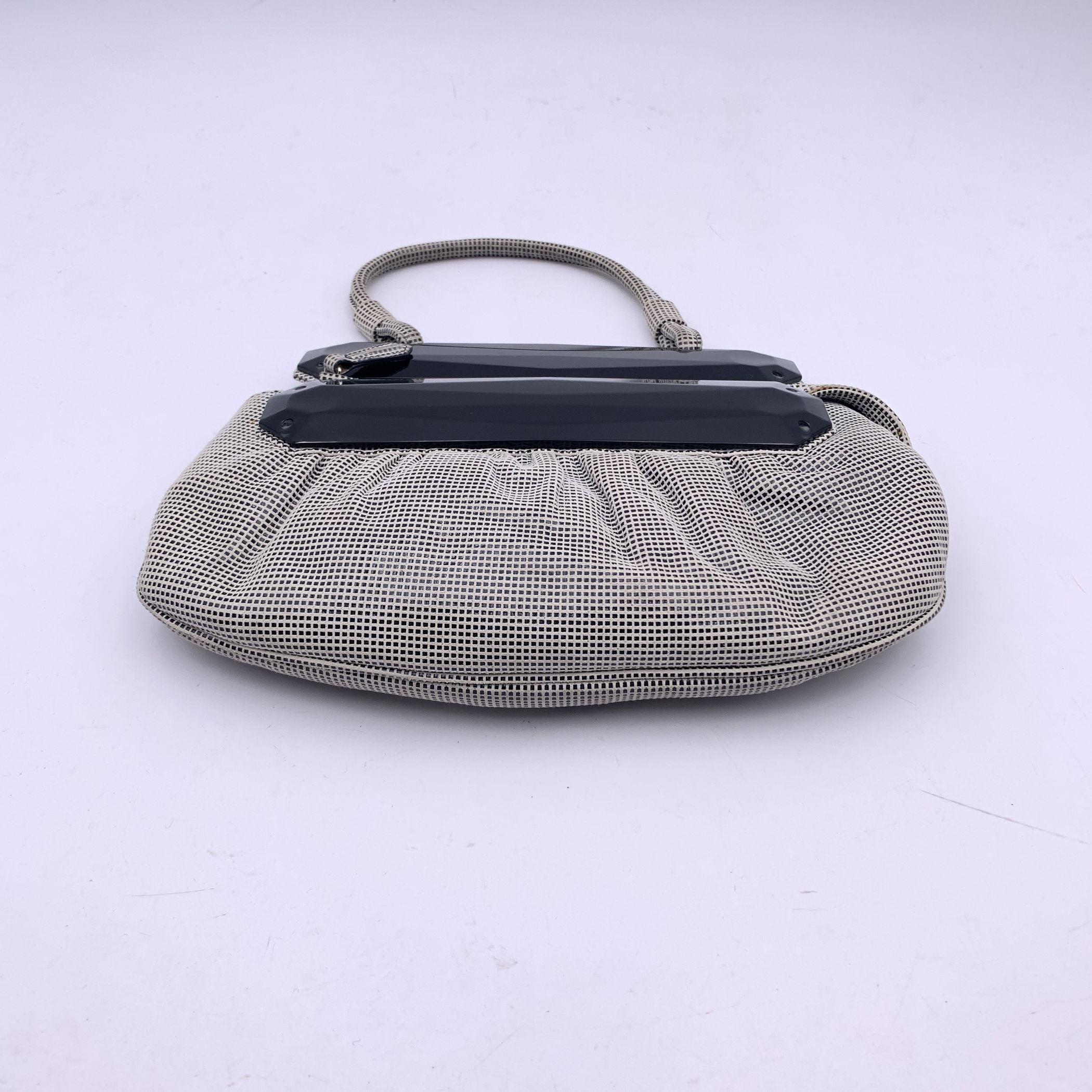 Fendi Laminated Leather Disco To You Convertible Bag Handbag In Good Condition For Sale In Rome, Rome