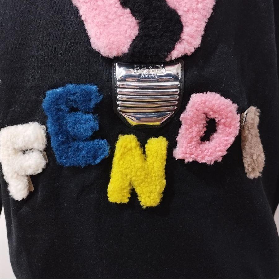 Fendi Lamp sweater size 38 In Excellent Condition For Sale In Gazzaniga (BG), IT