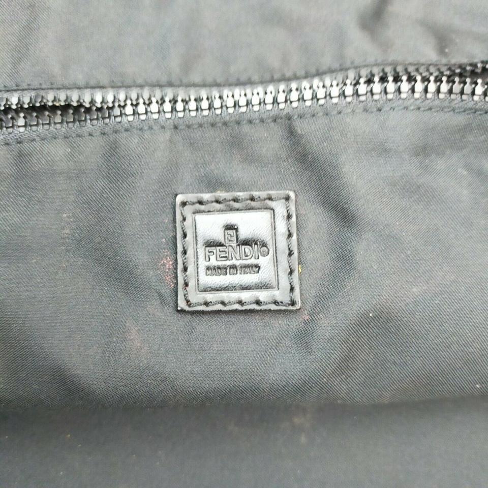 Fendi Large Black Monogram FF Zucca Travel Bag  862331 For Sale 6