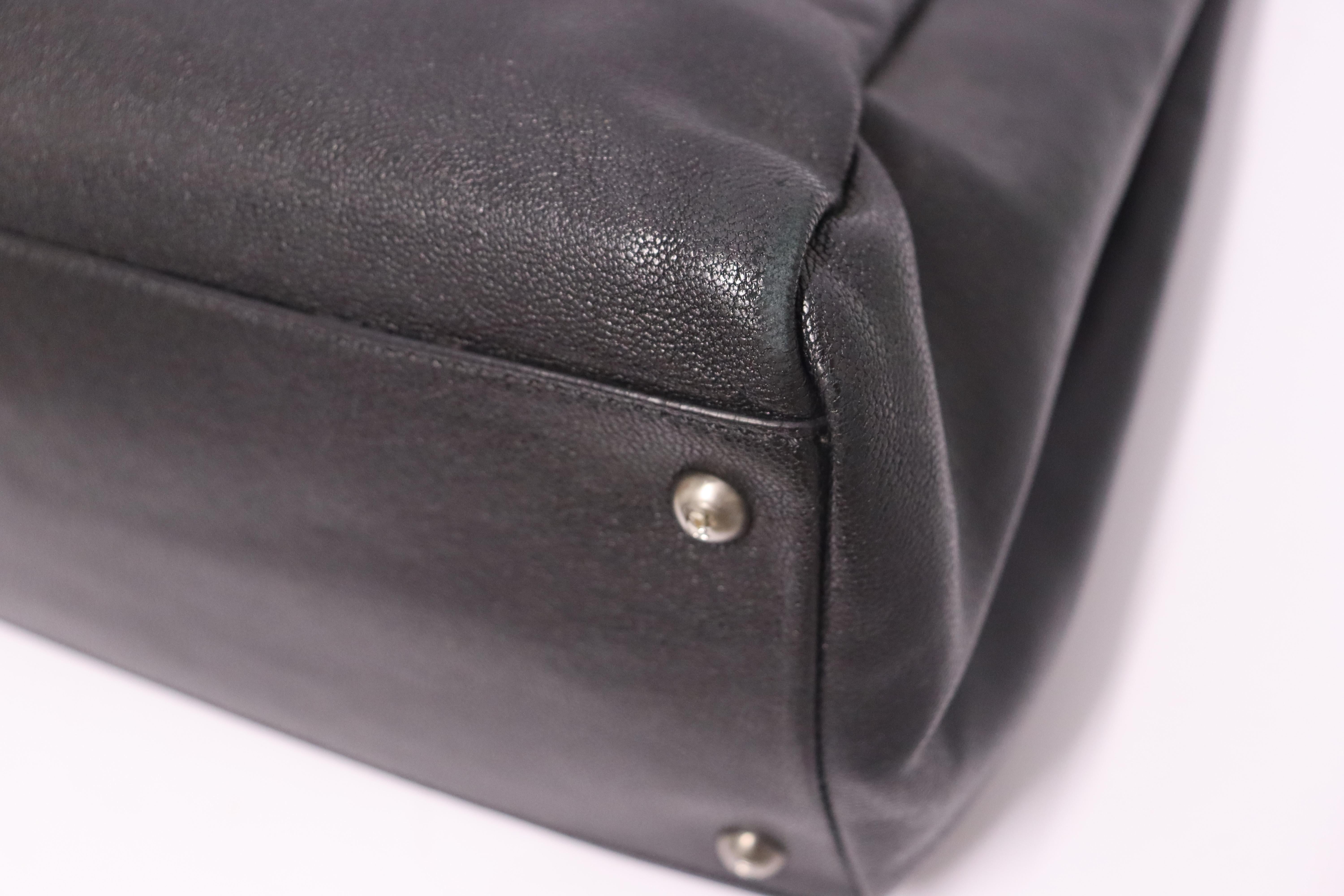 Fendi Large Peekaboo Top Handle Bag For Sale 8