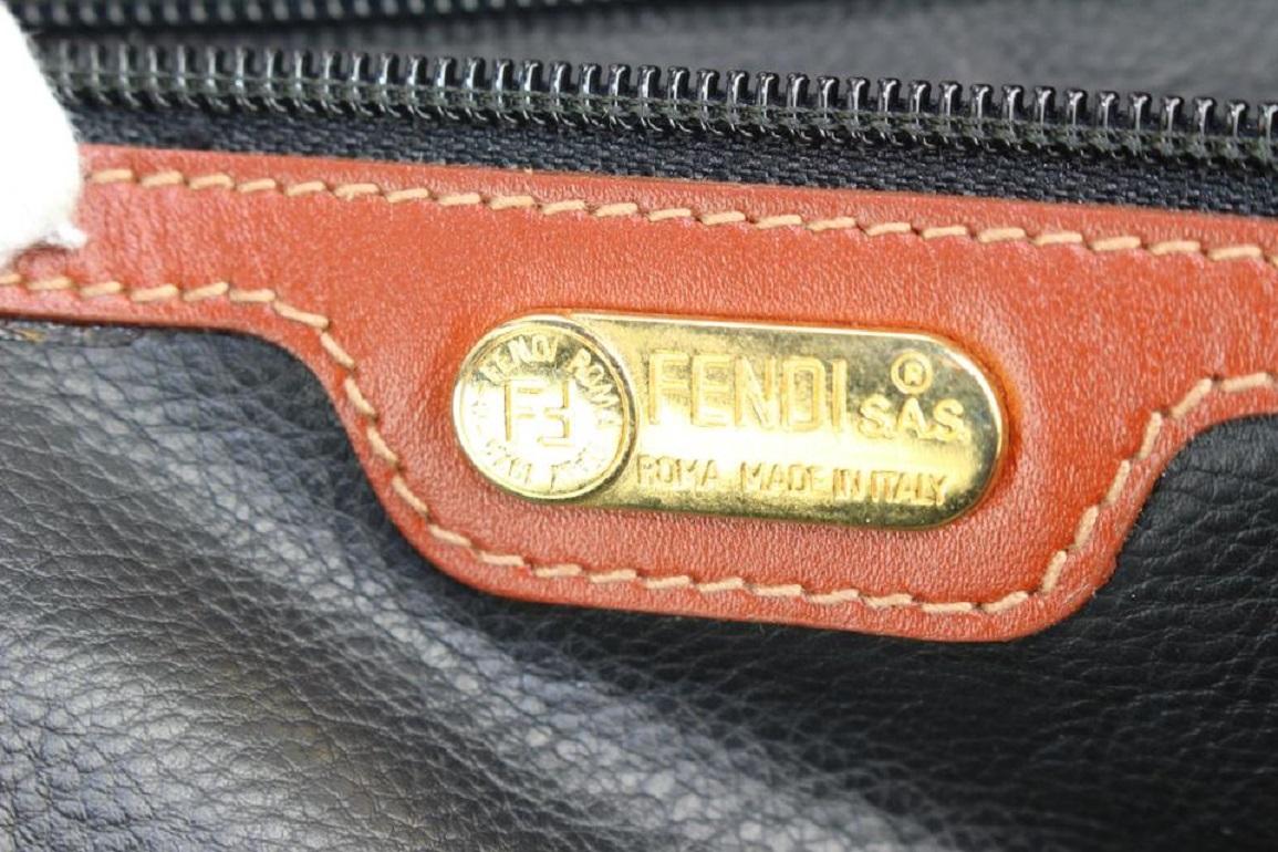 Fendi Large Pequin Stripe Suitcase Luggage Bag 119ff23 1
