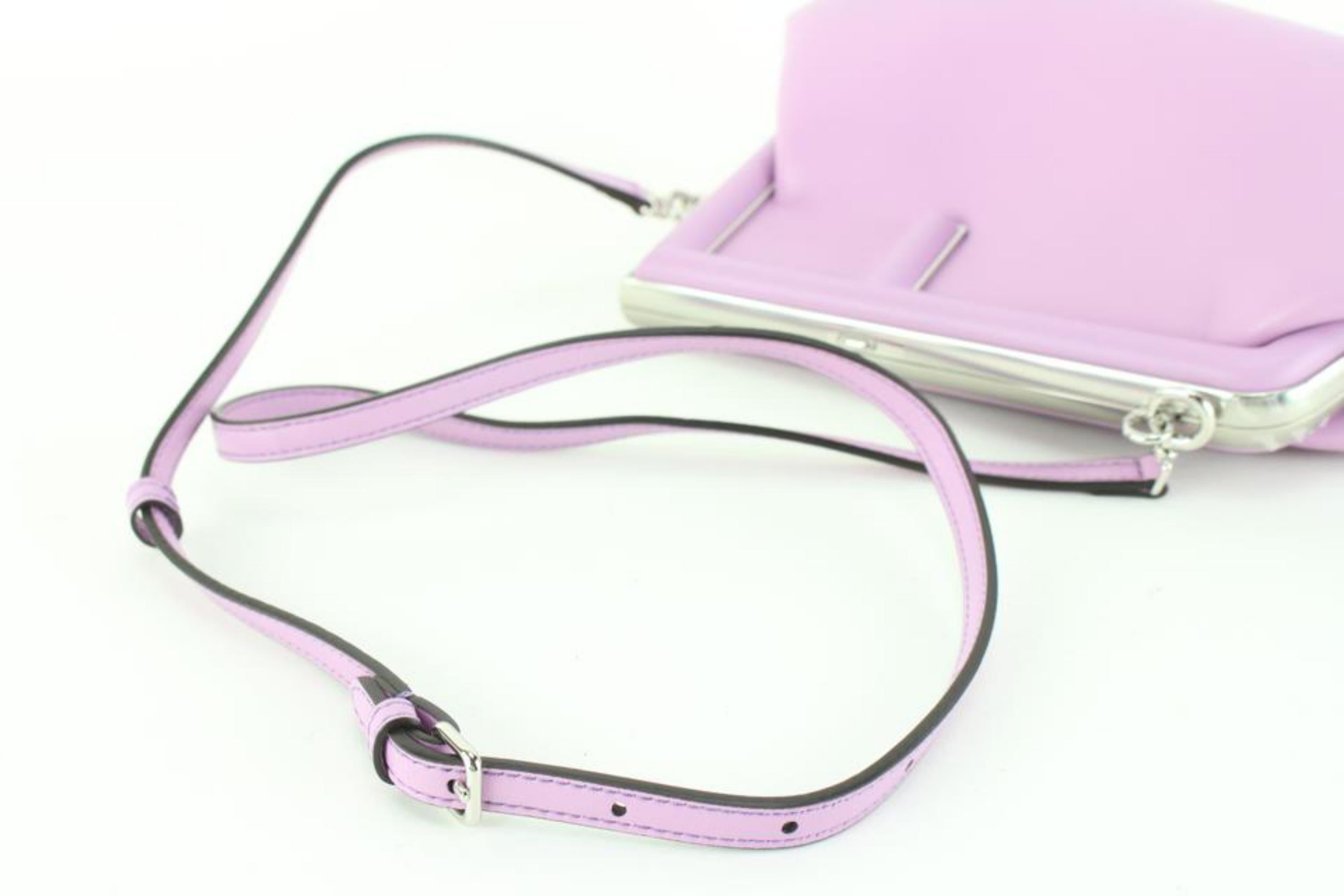 Fendi Lavendar Shiny Nappa Small First 18f82s 3