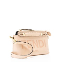 Fendi Leather By The Way Logo Mini Bag