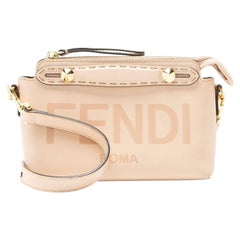 Fendi Leather By The Way Logo Mini Bag