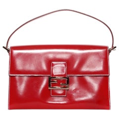 Retro Fendi Leather Handbag