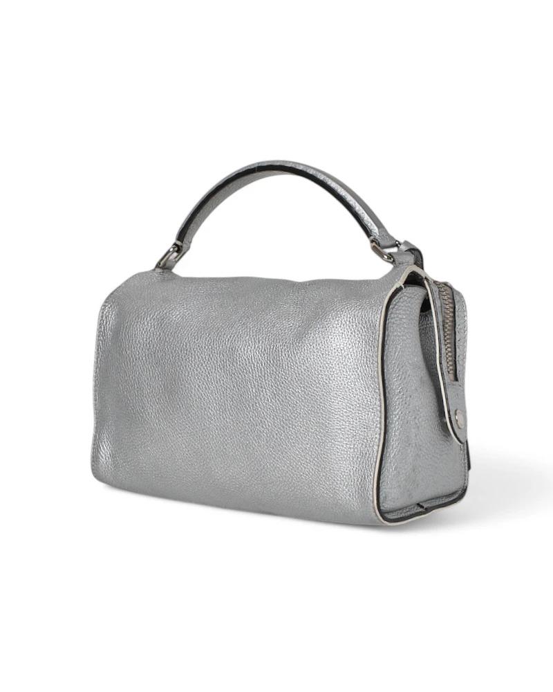 Fendi Lei Small Silver Saddle For Sale 1