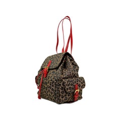Fendi Leopard Backpack