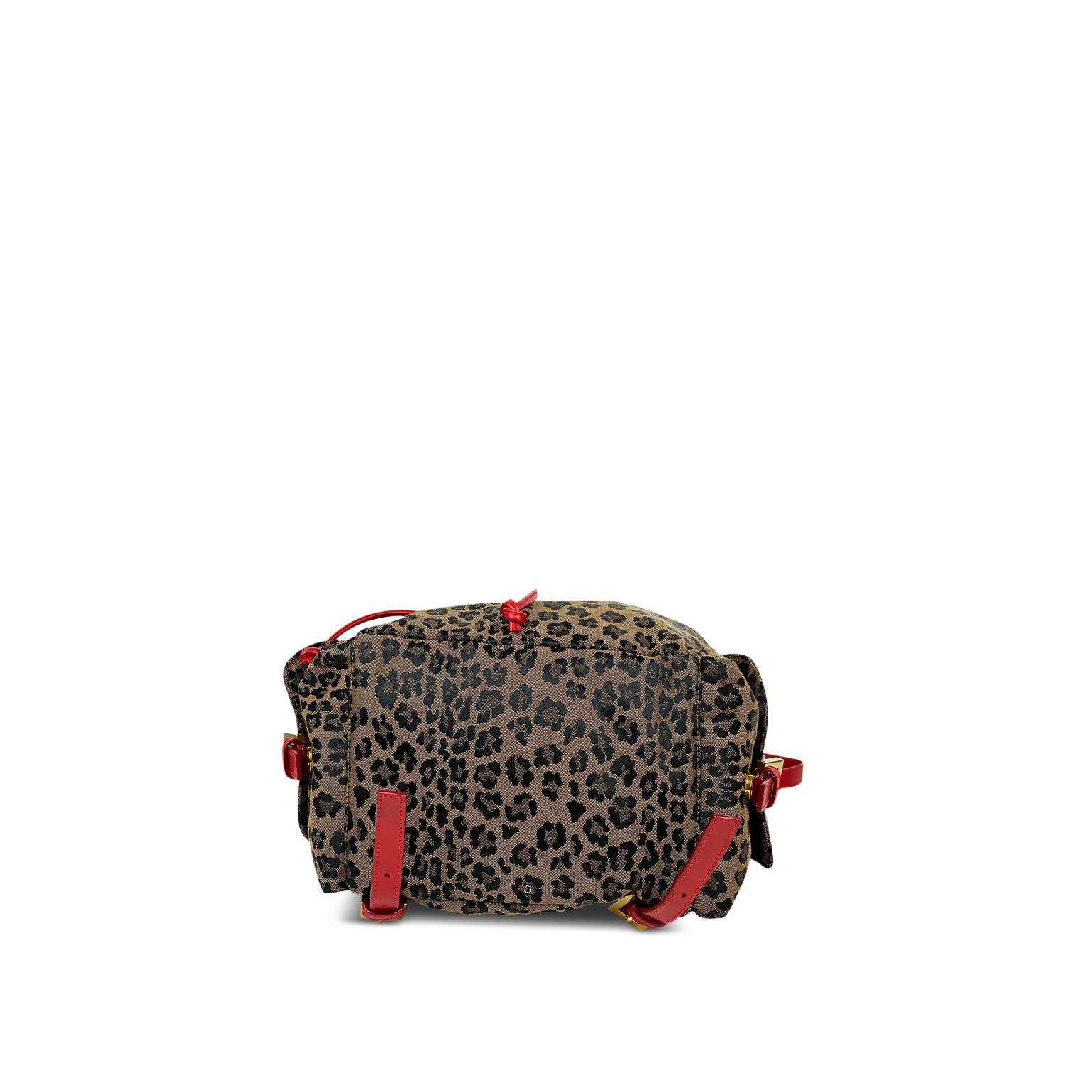 Women's Fendi Leopard Backpack For Sale
