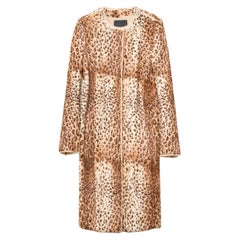 Fendi Leopard Print Coat