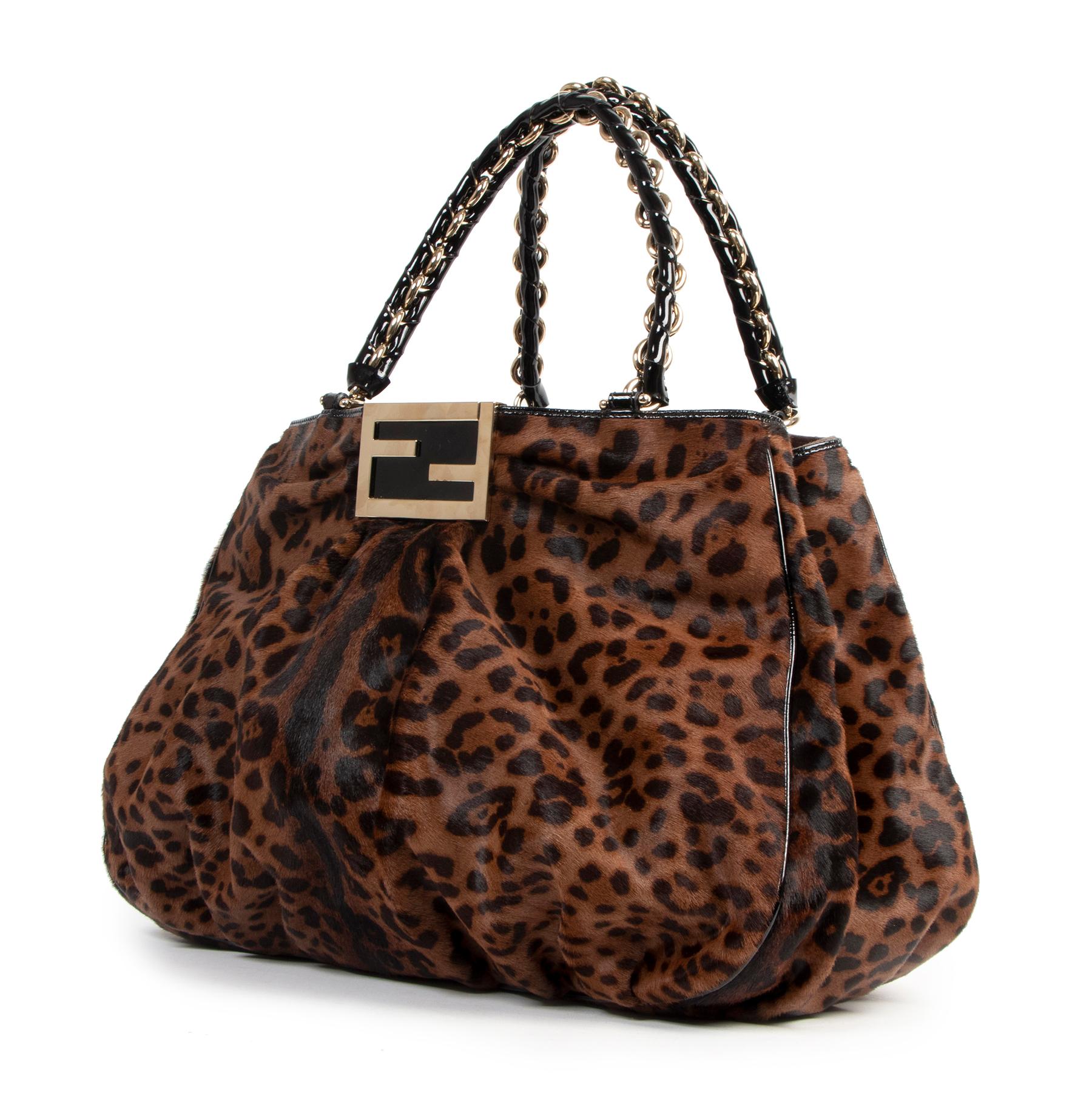 fendi leopard bag