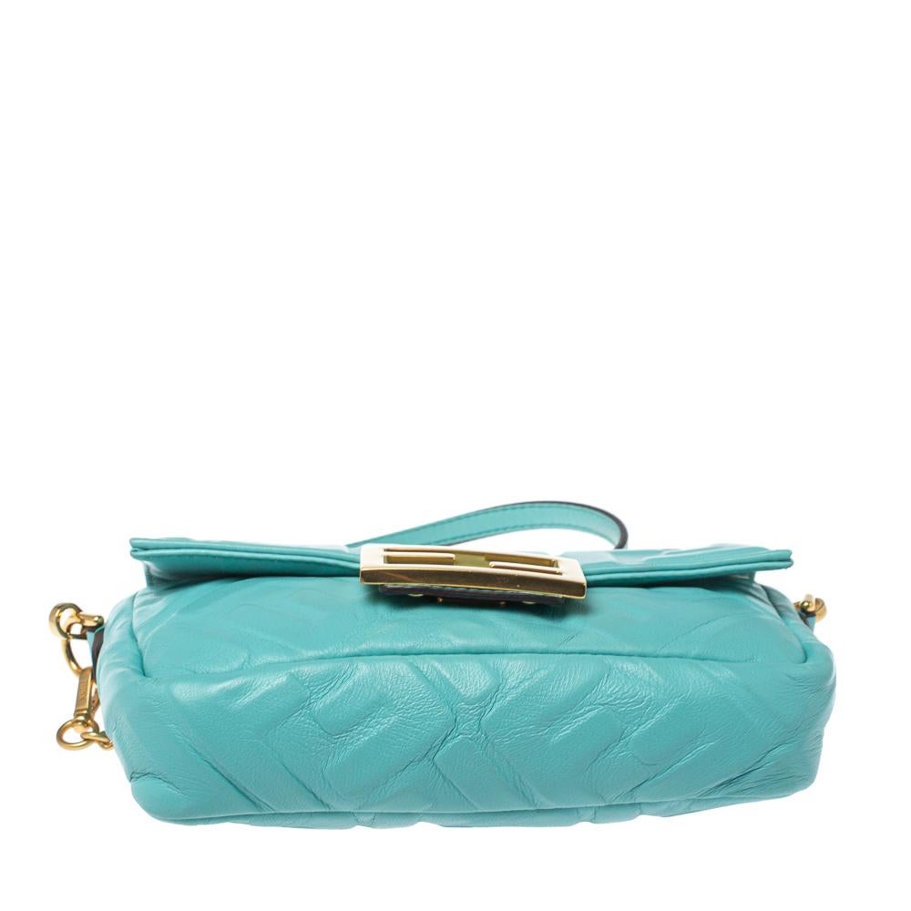 Fendi Light Blue FF Logo Embossed Leather Mini Baguette Bag at 1stDibs Fendi Light Blue FF Logo Embossed Leather Mini Baguette Bag at 1stDibs