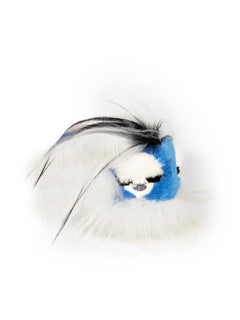 Fendi Light Blue Fur Maddie Monster Bag Charm