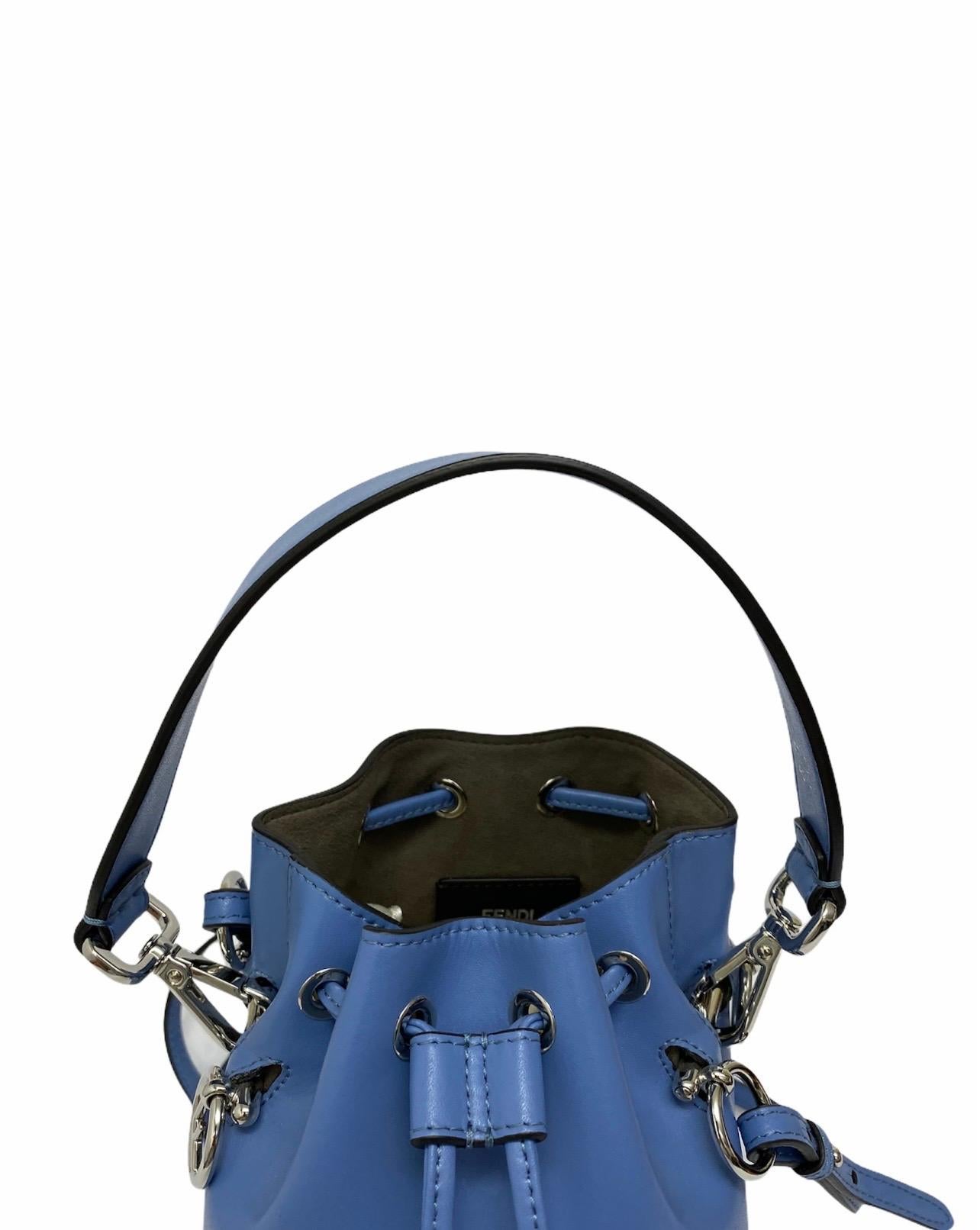 fendi bucket bag blue