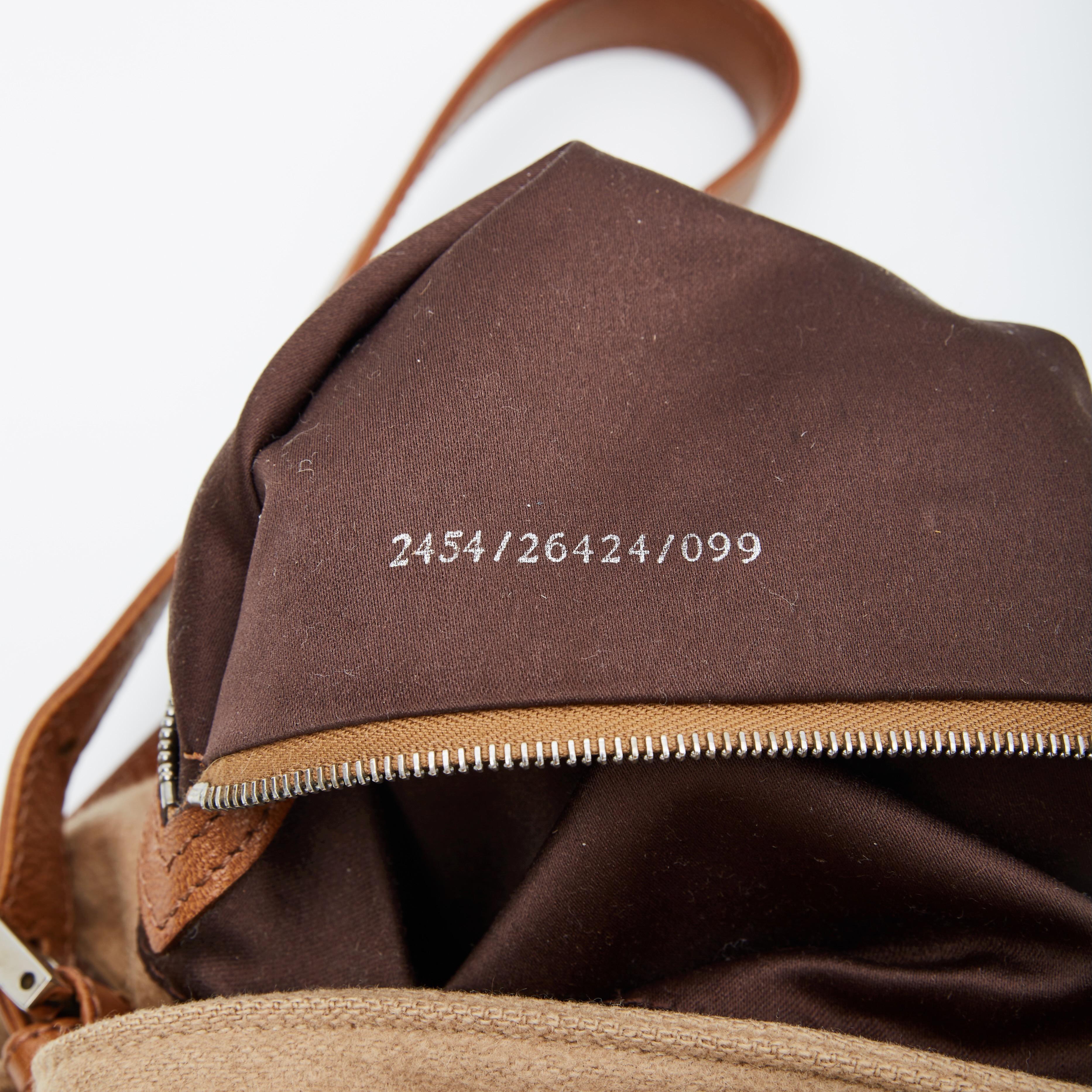 Fendi Light Brown Baguette Bag For Sale 6
