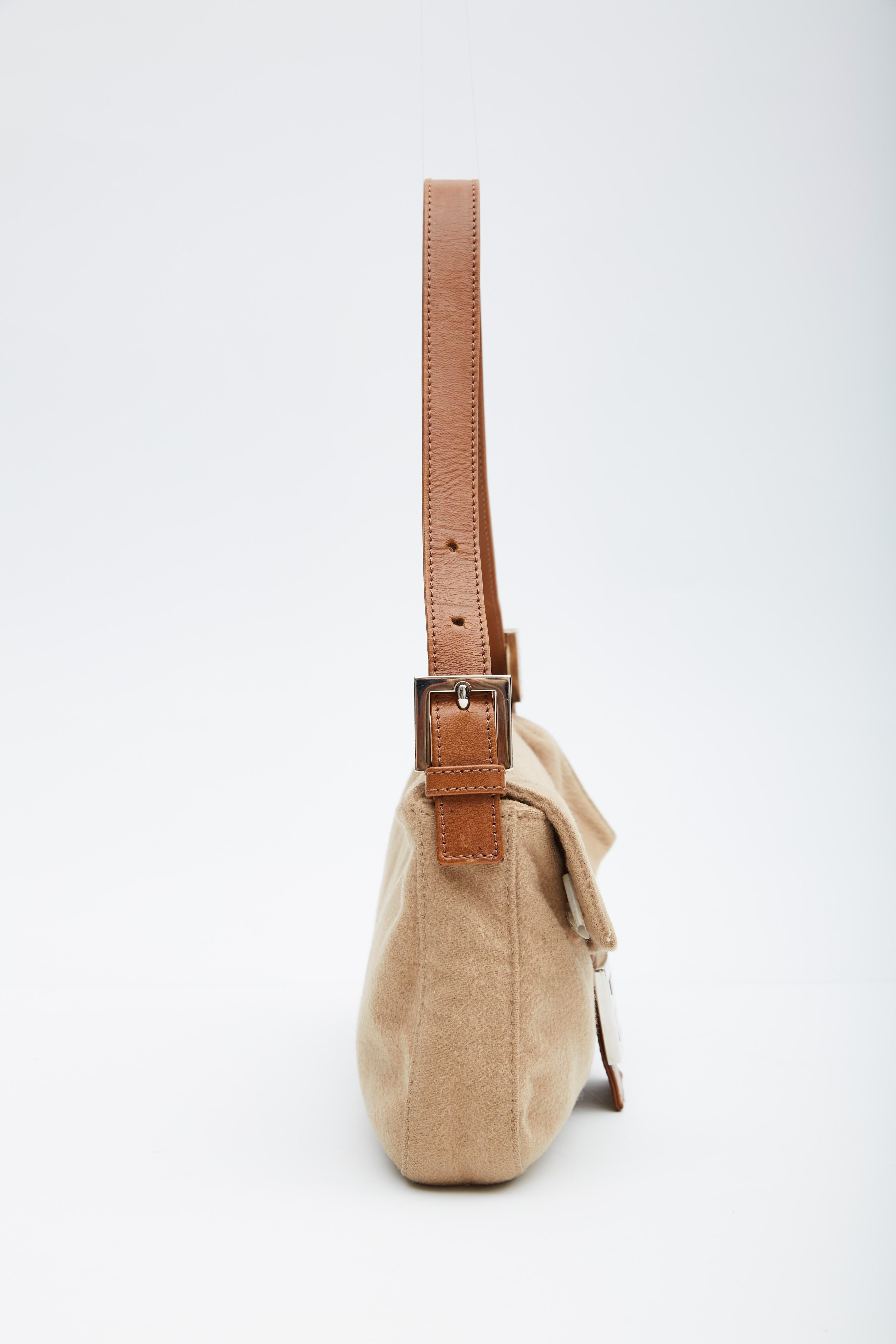 light brown fendi bag