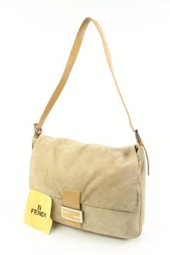 Fendi Light Brown Mama Baguette Shoulder Bag 29f413s