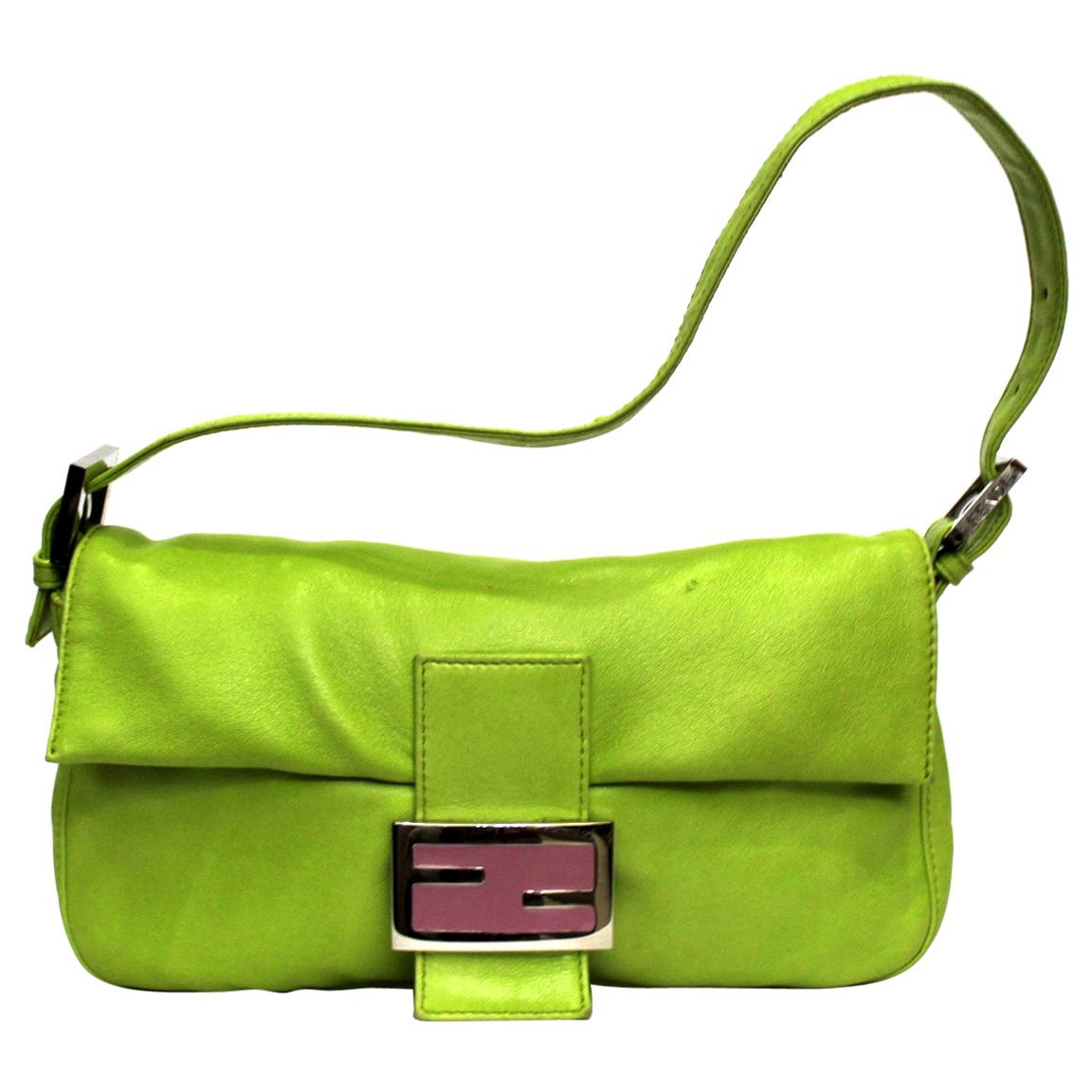 fendi green bag