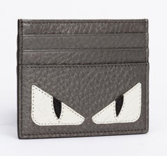 Fendi Lim.Ed. Card Holder Grey Monster