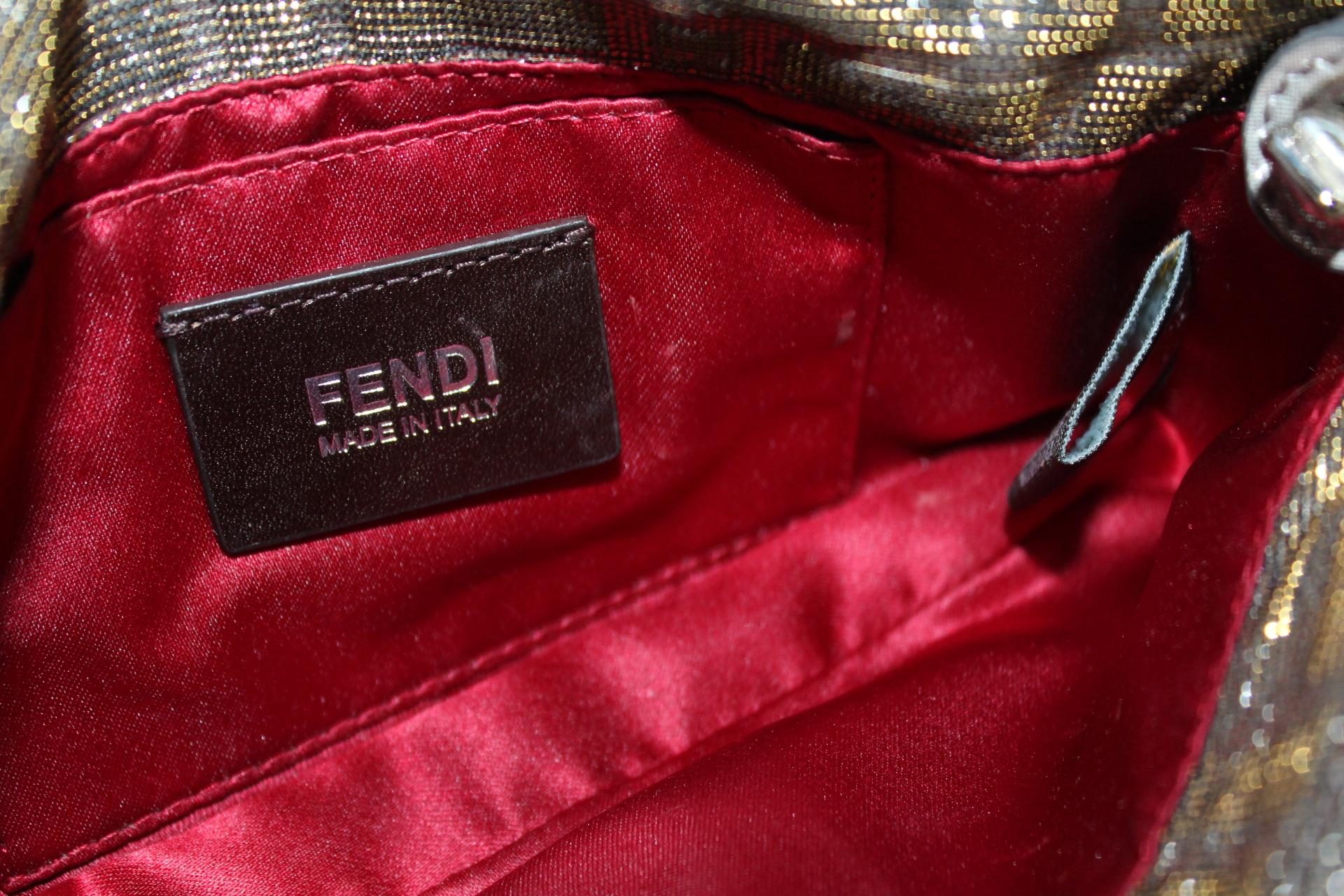 Fendi Limited Edition  Mini Baguette Bag In Good Condition In Torre Del Greco, IT