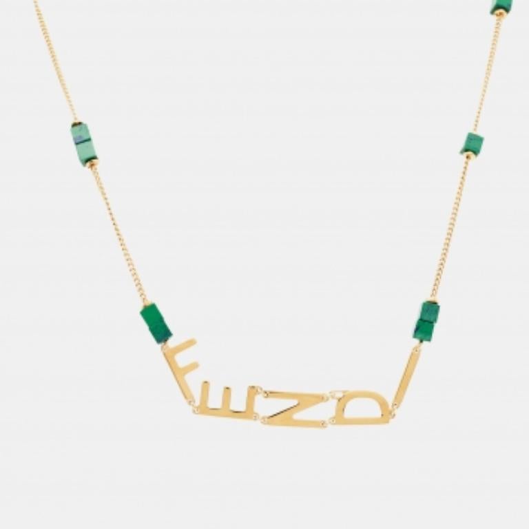 This necklace from Fendi imparts elegance through its distinctive design. It speaks of impeccable style and ultimate luxury. Flaunt your discerning fashion taste by buying this beauty today!