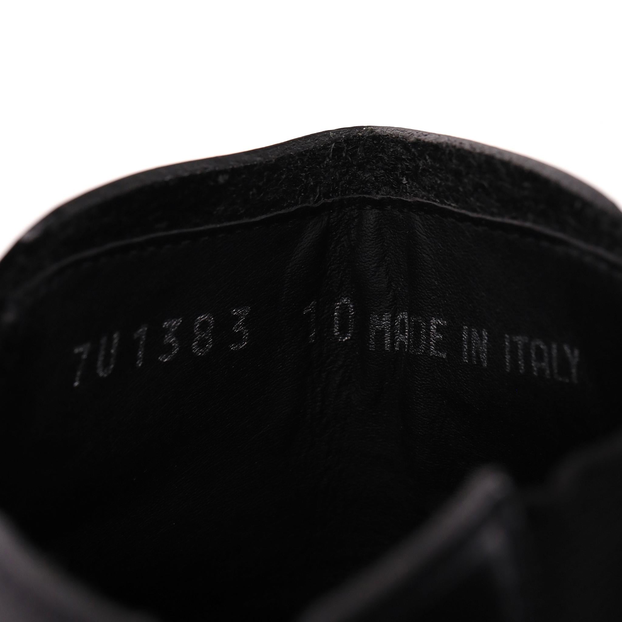 Fendi Logo Detail Leather Chelsea Boots en vente 3