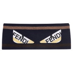 Diadema Bichos de Bolsa de Lana con Logotipo Fendi