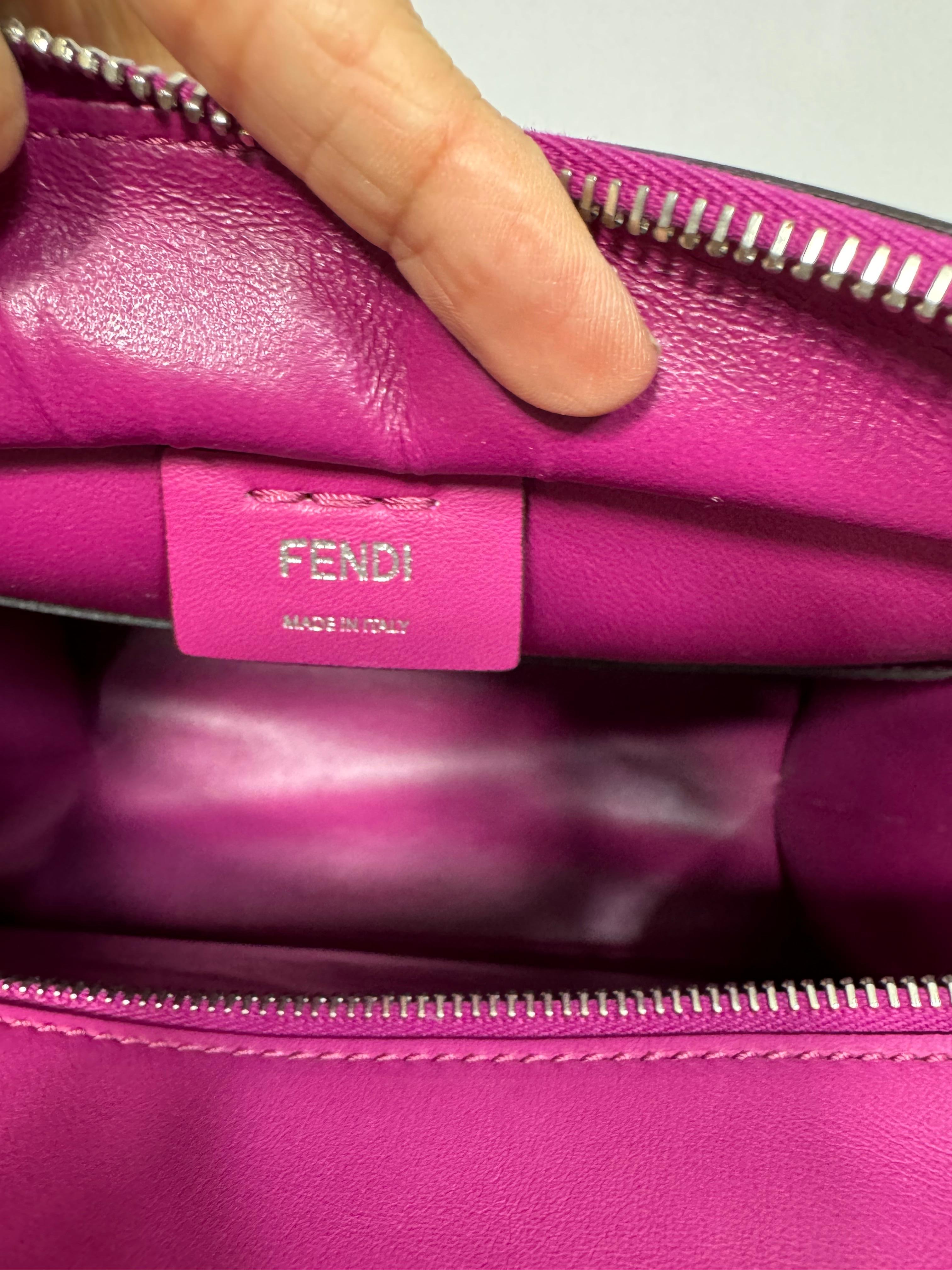 Fendi Magenta Calf 3Jours Handbag- NEW Never Carried 3