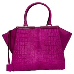 Fendi Magenta Calf 3Jours Handbag- NEW Never Carried