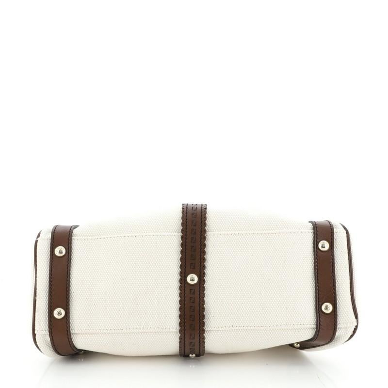 Fendi Magic Bag Canvas Small In Good Condition In NY, NY