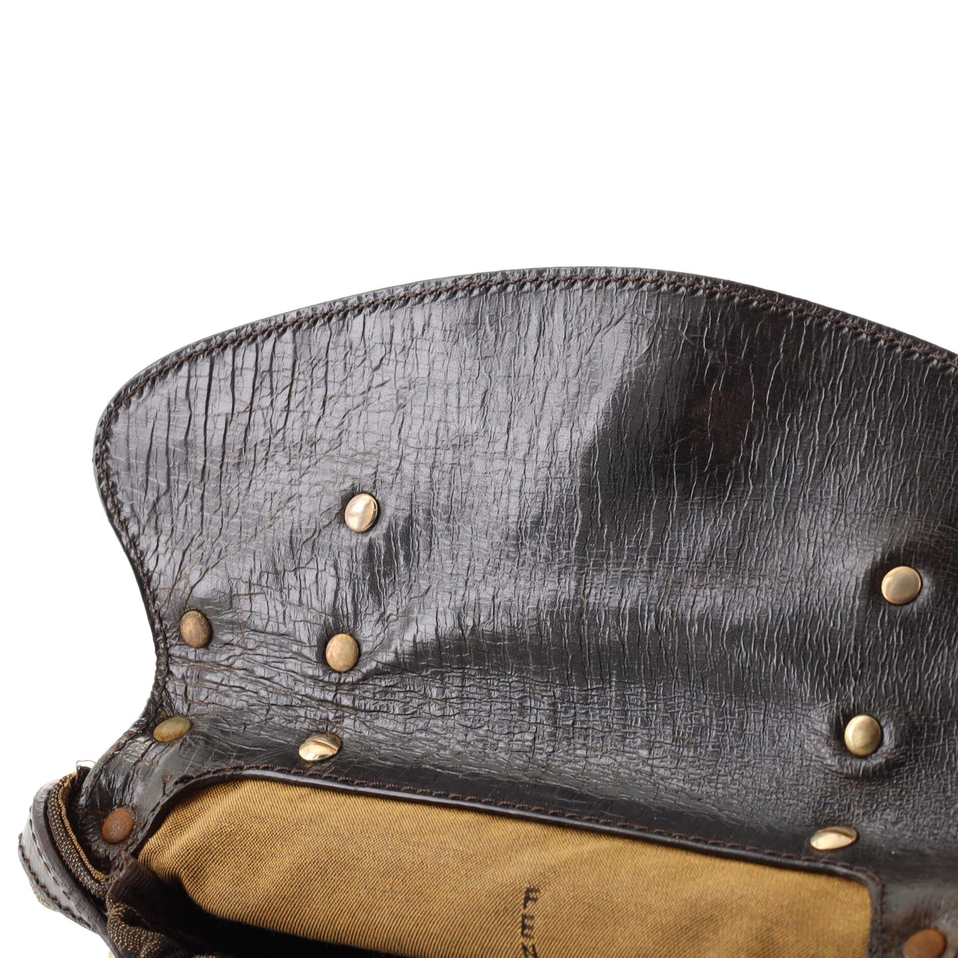 Fendi Magic Bag Zucca aus Segeltuch Klein 3