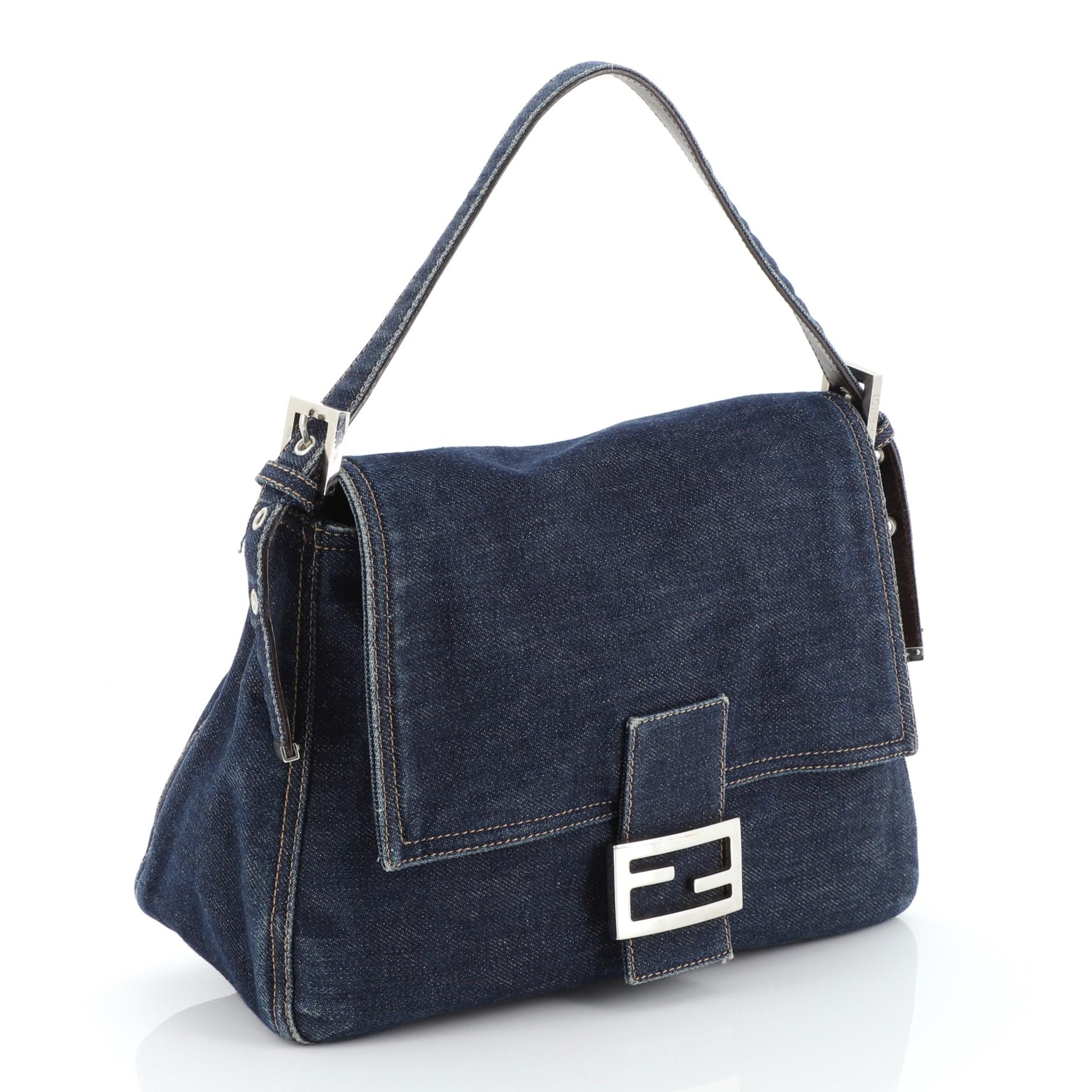 fendi peekaboo denim