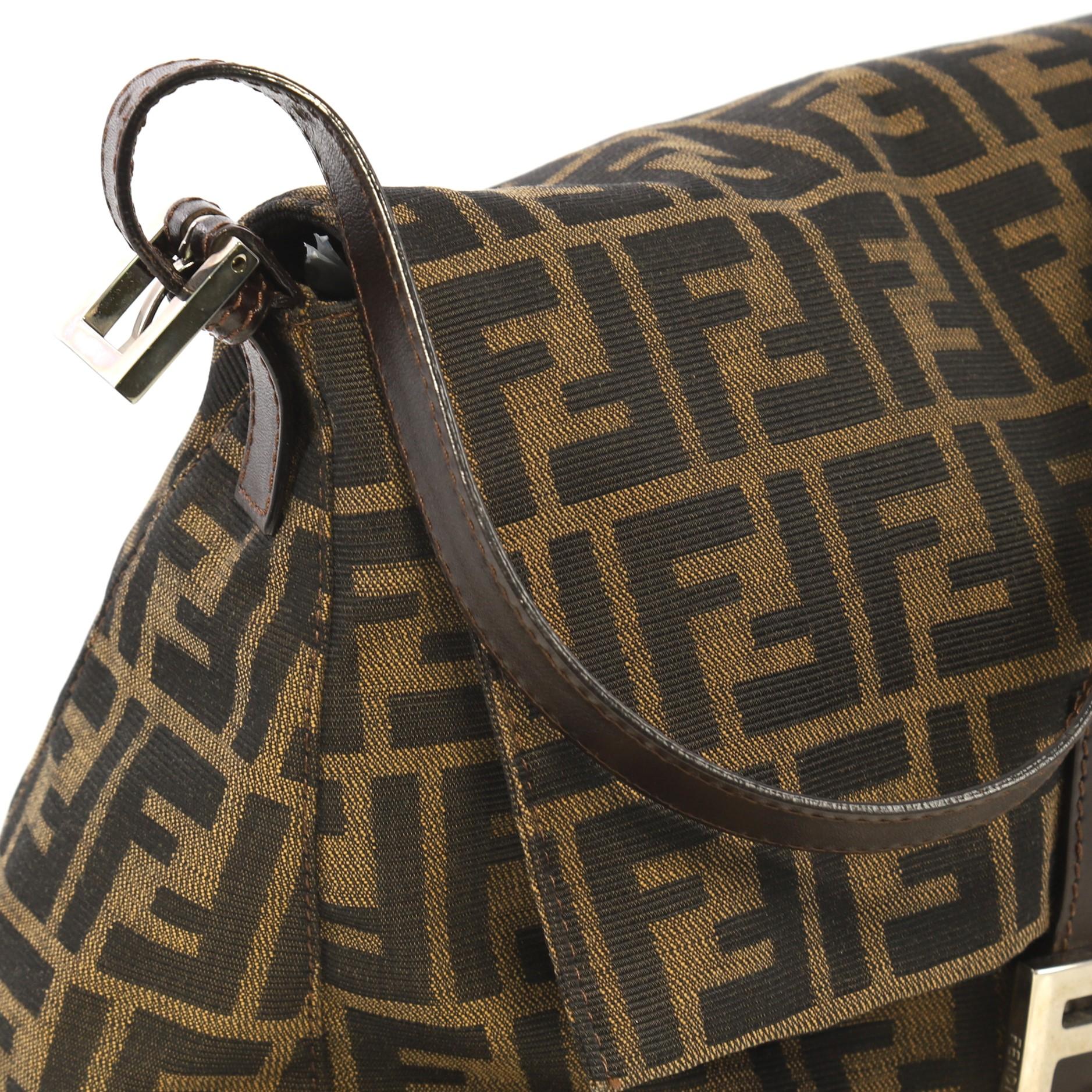Fendi Mama Forever Bag Zucca Canvas In Good Condition In NY, NY
