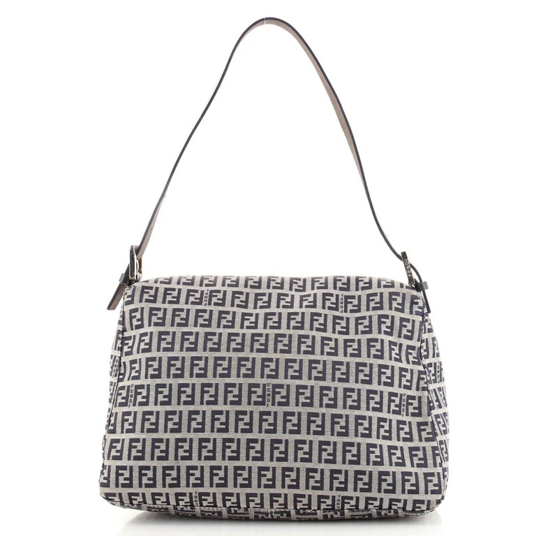 Fendi Mama Forever Bag Zucchino Canvas For Sale at 1stDibs