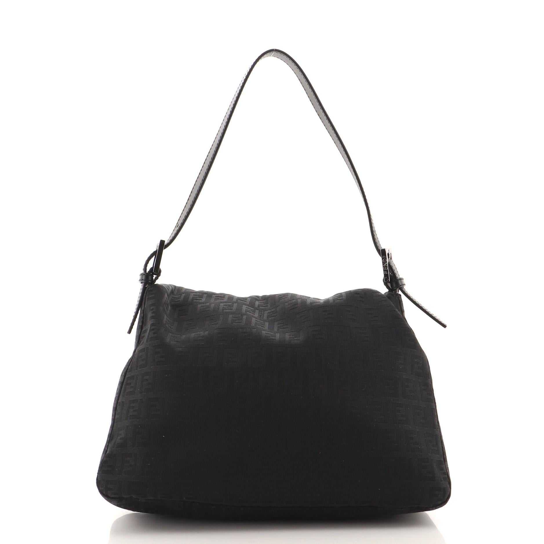 Fendi  Mama Forever Bag Zucchino Canvas In Good Condition In NY, NY