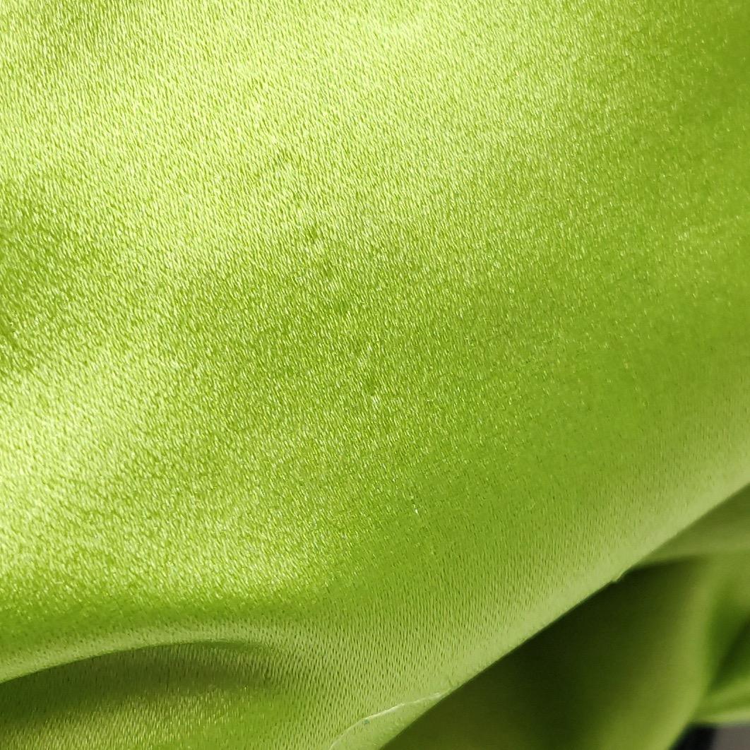 Fendi Mamma Baguette Black Lambskin Leather Green Enamel Buckle en vente 4