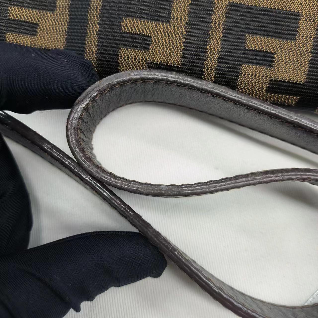 Fendi Mamma Baguette Brown Classic Zucca Monogram 13