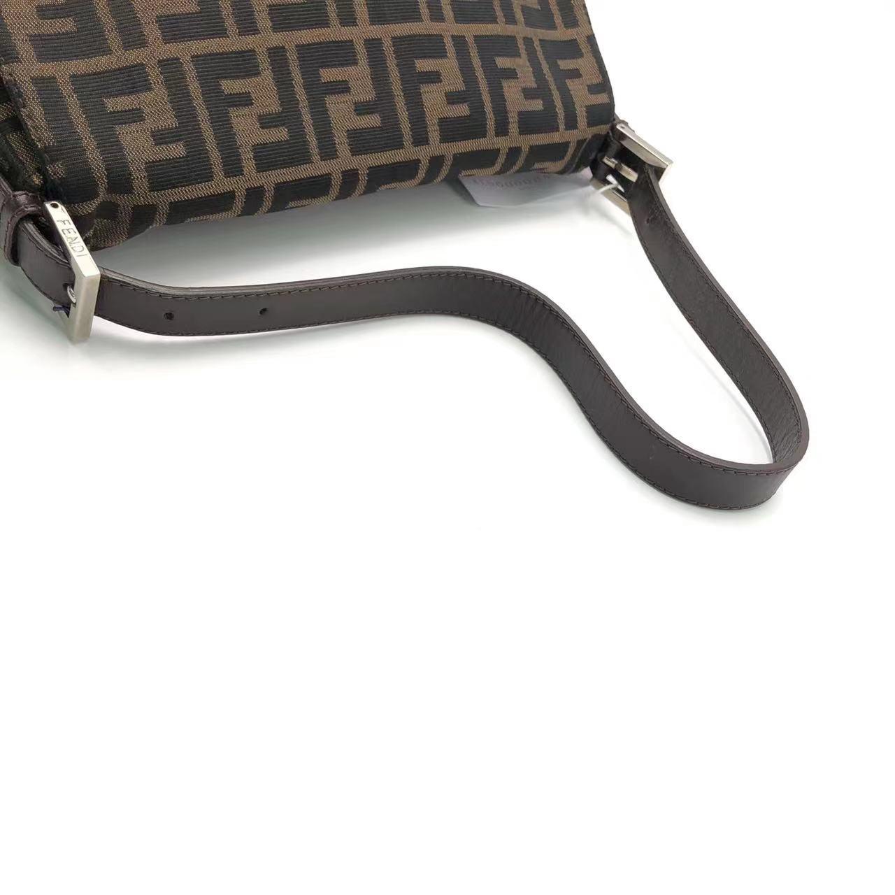 Fendi Mamma Baguette Brown Classic Zucca Monogram 1