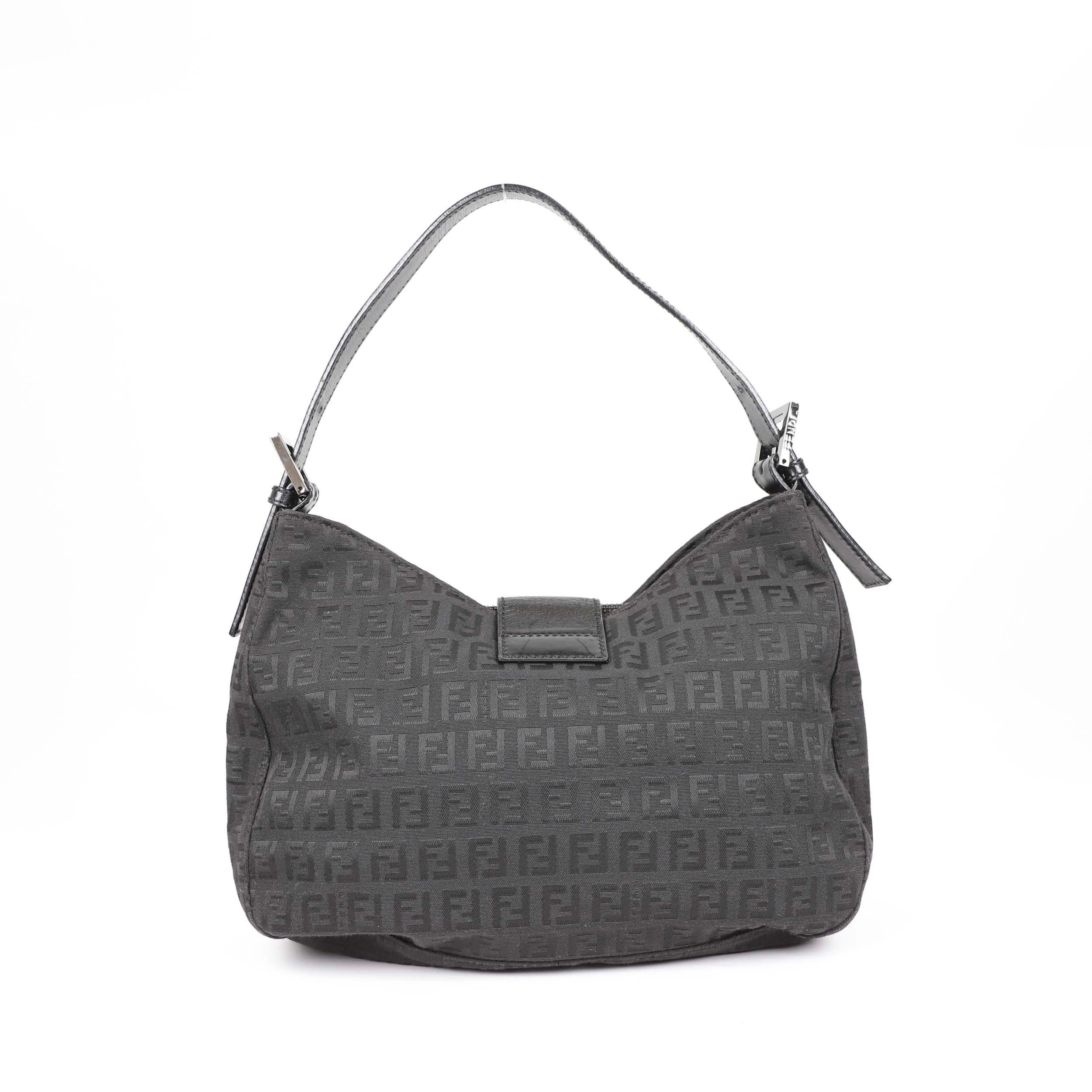 Fendi Mamma Baguette cloth handbag 12
