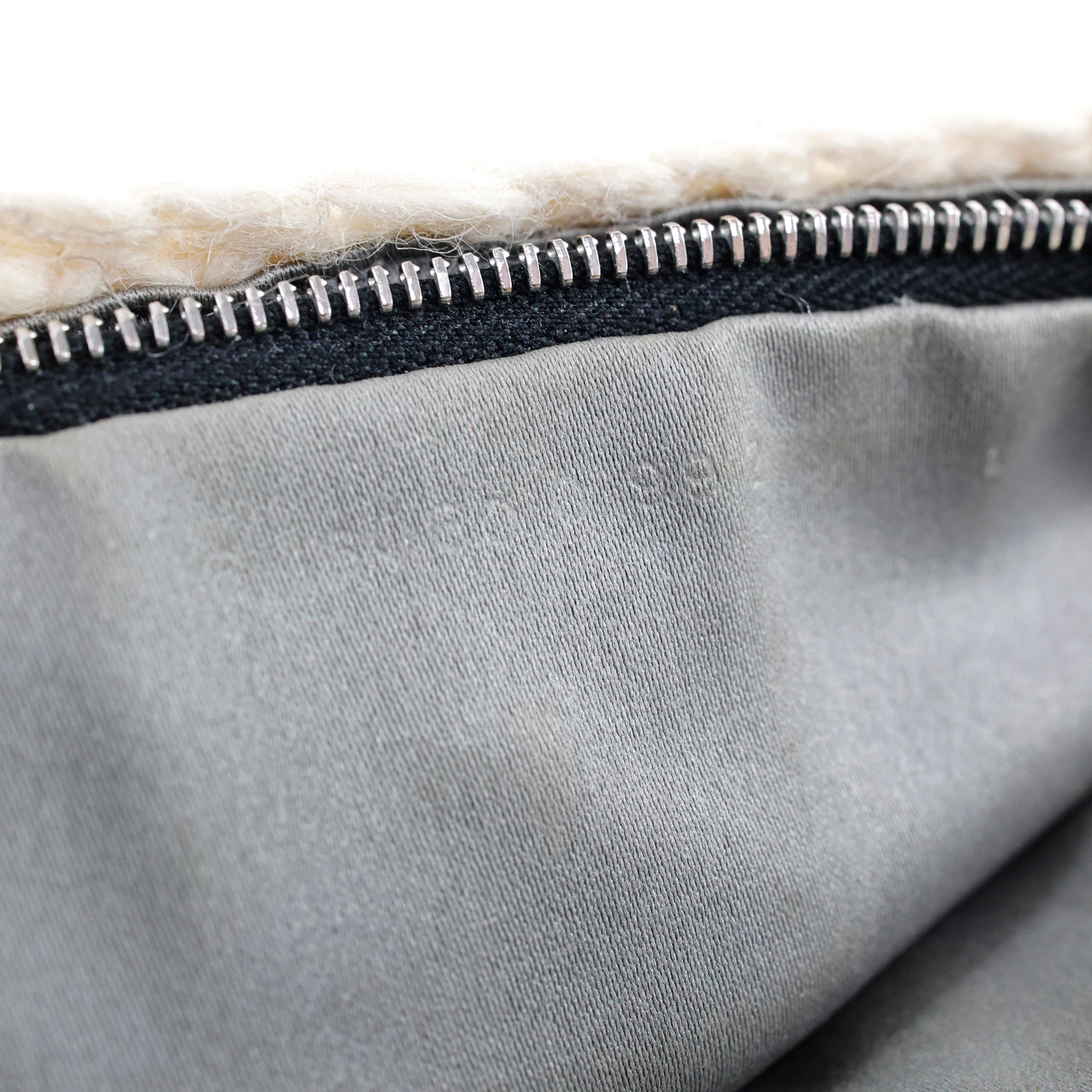 Fendi Mamma Baguette in Wool For Sale 3