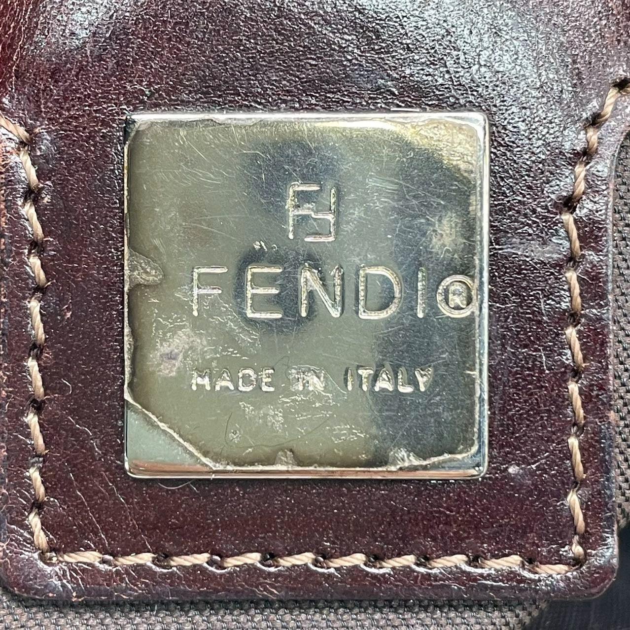 Fendi Mamma Baguette Pony-style Calfskin Dalmatian Dog Polka Dots Print 5