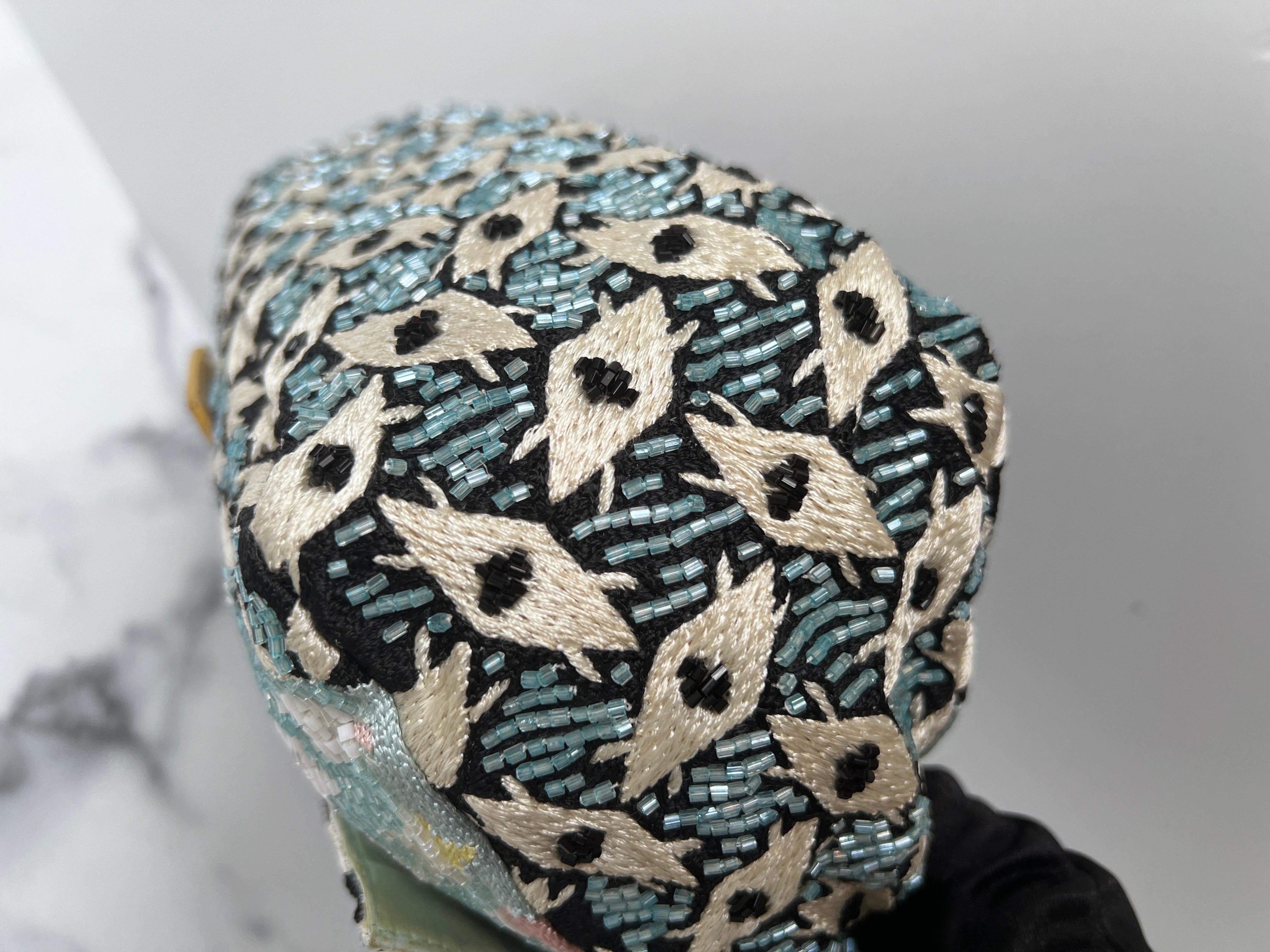 Fendi Mamma size embroidered beaded baguette 4